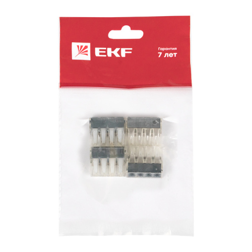 EKF Клемма строительно-монтажная СМК модель 108 8 отверстий 1.0-2.5мм2 (4шт) PROxima (plc-smk-108r) фото 2 EKF Клемма строительно-монтажная СМК модель 108 8 отверстий 1.0-2.5мм2 (4шт) PROxima (plc-smk-108r) фото 2