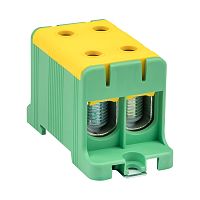 EKF Клемма силовая вводная двойная КСВ 16-95 желто-зеленая PROxima (plc-kvs2-16-95-y-green)