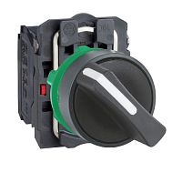 SCHNEIDER ELECTRIC Переключатель 22мм 2 положения в сборе с фиксацией (XB5AD25)