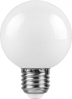 FERON Лампа светодиодная LED 3вт Е27 2700K шар G60 (LB-371) (25903)