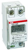 ABB Счетчик электроэнергии однофазный однотарифный CEW OD 1365 65/5 Т1 D ЖК импульсный выход (2CMA131043R1000)