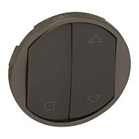 LEGRAND Клавиша управляющего устройства жалюзи MyHome Play Zigbee графит (67895 )