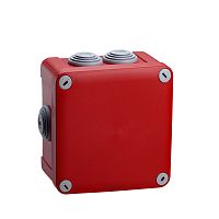 SCHNEIDER ELECTRIC Коробка соединительная MUREVA 105x105x65 IP55 красная (ENN05165)