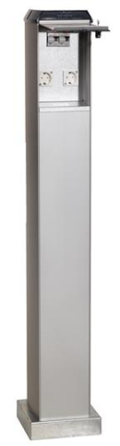 ABB Стойка электропитания CWL10 в сборе 2хSchuko до 35 DIN-модулей (2CMA177751R1000)