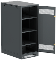 IEK Шкаф LINEA B (пустой) 1450х600х950мм металлическая дверь черный (LB05-14H69-M)