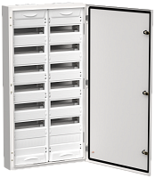 TITAN 5 Корпус металлический ЩРн-168 (2х84) 1085х570х140 IP54 белый IEK