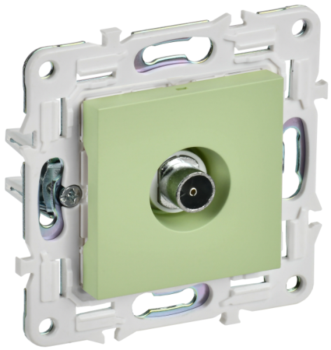 IEK SKANDY Розетка TV оконечная SK-A12G мятный (SK-A10-O-K06) IEK SKANDY Розетка TV оконечная SK-A12G мятный (SK-A10-O-K06)