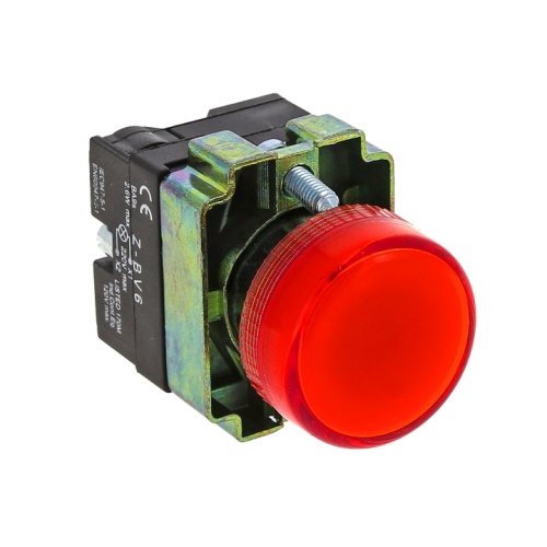 EKF Лампа сигнальная BV64 красная  24В (xb2-bv64-24)