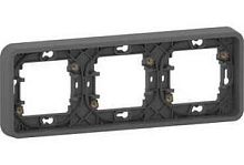 SCHNEIDER ELECTRIC MUREVA S рамка, 3-постовая, горизонтальная, антрацит, IP55 (MUR34109)