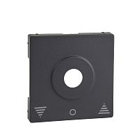 SCHNEIDER ELECTRIC Центральная плата с маркировкой ВВЕРХ/СТОП/ВНИЗ антрацит (MTN3883-0414)