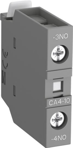 ABB Контакт CA4-10 1НО фронтальный для контакторов AF09-AF96 и NF (1SBN010110R1010)