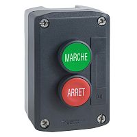 SCHNEIDER ELECTRIC Пост кнопочный 2 кнопки с возвратом (XALD224)