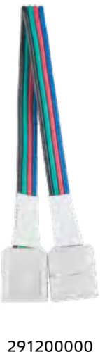 GAUSS Коннектор RGB для LED ленты с возможностью изгиба (291200000)