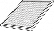 GAUSS Светильник светодиодный ДВО-36w 6500К,3000Лм,IP20 595*595*19мм,с призматическим рассеивателем  (842123336)