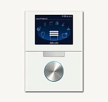 ABB Дисплей с поворотным элементом priOn белое глянцевое стекло  (6344-811-101-500)  (2CKA006310A0174)