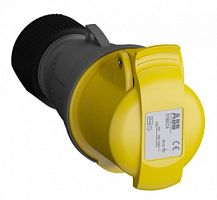 ABB Розетка кабельная 16A 3P+E IP44 4ч Easy&Safe  (316EC4)  (2CMA102010R1000)