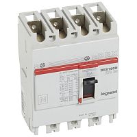 LEGRAND Выключатель автоматический DRX125 термомагнитный 20A 4П 20кА (027031 )
