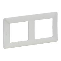 LEGRAND Valena LIFE Рамка 2 поста жемчуг универсальная (754142 )