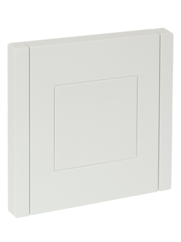 IEK FORTE&PIANO Заглушка с суппортом FP241 белый  (FP-PL10-K01)