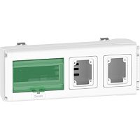 SCHNEIDER ELECTRIC Коробка ответвительная 32А С 2-МЯ силовая розетка (KNB32CP11F)