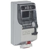 LEGRAND P17 Щиток комбинированный IP55 3К+З 16А 400В (56665 )