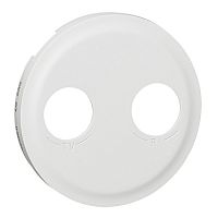 LEGRAND Celiane Панель лицевая для розетки телевизионной TV/FM белая (68283 )