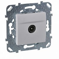 SCHNEIDER ELECTRIC UNICA Розетка телевизионная TV проходная в рамку белая (MGU5.463.18ZD)