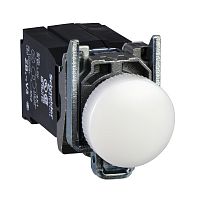 SCHNEIDER ELECTRIC Лампа сигнальная 22 мм LED белая встроенный трансформатор 400В (XB4BV5B1)