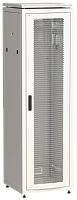 IEK Шкаф сетевой 19дюйм LINEA N 38U 600х800 мм перфорированная передняя дверь серый (LN35-38U68-P)