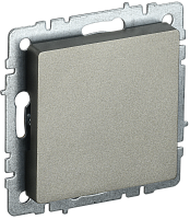 IEK BRITE Заглушка с суппортом МЗ10-БрШ шампань (BR-PL10-K37)