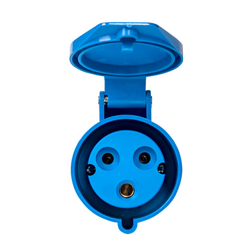 EKF Розетка кабельная 16А 2Р+Е IP44 переносная 220В (ps-213-16-220) фото 4