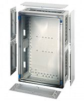 HENSEL Бокс прозрачные двери с боковыми панелями IP66 546х366х186 (FP 0411)