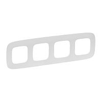 LEGRAND Valena ALLURE Рамка 4 поста белая универсальная (754304 )