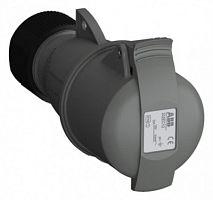 ABB Розетка кабельная Easy&Safe 332EC12,32А,3P+E,IP44,12ч  (332EC12)  (2CMA102045R1000)