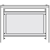 DKC Панель углубленная секционная 800х400мм (R5PA8040)