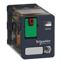 SCHNEIDER ELECTRIC Реле 2CO светодиод 230В AC (RPM22P7)
