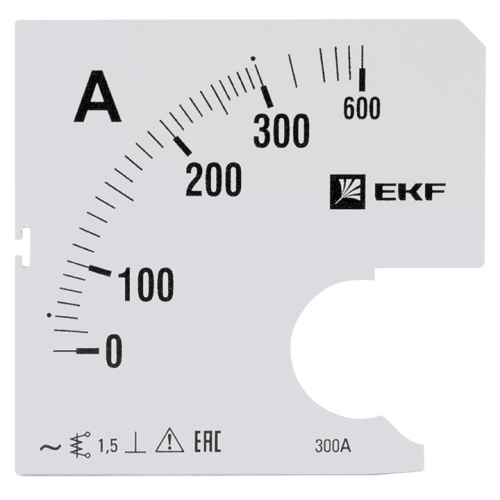 EKF Шкала сменная для A961 300/5А-1.5 PROxima (s-a961-300)