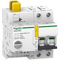 SCHNEIDER ELECTRIC Выключатель автоматический двухполюсный 40A B Reflex iC60H Ti24 (A9C64240)