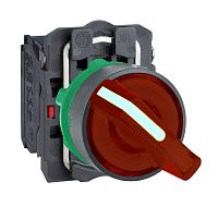 SCHNEIDER ELECTRIC Переключатель крс с/подсв. ~100-120В (XB5AK124G5)