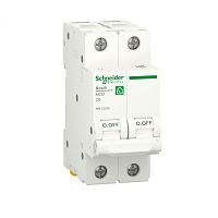 SCHNEIDER ELECTRIC RESI9 Выключатель автоматический С 6А 2P 6000A (R9F12206)