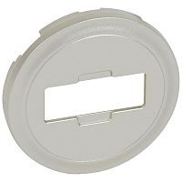 LEGRAND Celiane Лицевая панель розетки аудио/видео HD15 титан (068515 )