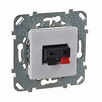 SCHNEIDER ELECTRIC UNICA Розетка аудио в рамку белая (MGU5.486.18ZD)