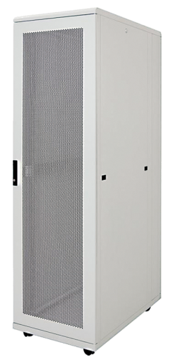 IEK Шкаф ITK серверный 19дюйм 42U 600х1000 перфорированные двери серый  (место 2) (LS35-42U61-PP-2)