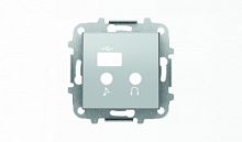 ABB Накладка для механизма медиа-комбайна 9368.3 SKY серебристый алюминий  (8568.3 PL)  (2CLA856830A1301)