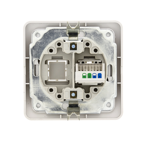 EKF Лондон Розетка телефонная Phone белая (EET01-034-10) фото 4