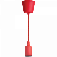 NAVIGATOR Светильник с проводом 1м.Е27 декор красный (61524 NIL-SF02) (20669)