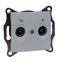 SCHNEIDER ELECTRIC Sedna Розетка TV/R проходная 8dB в рамку белый (SDN3301321)