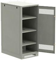 IEK Шкаф LINEA B (пустой) 1450х600х950мм металлическая дверь серый (LB35-14H69-M)