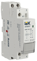 IEK ARMAT Контактор модульный KMR 20А 230В AC 2НО  (AR-KMR10-020-20-230)