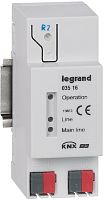 LEGRAND KNX. Линейный/зонный соединитель. DIN 1 модуль. (003516 )